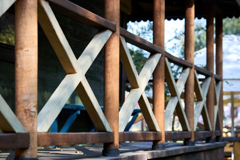 Summer Porch Repair Scene